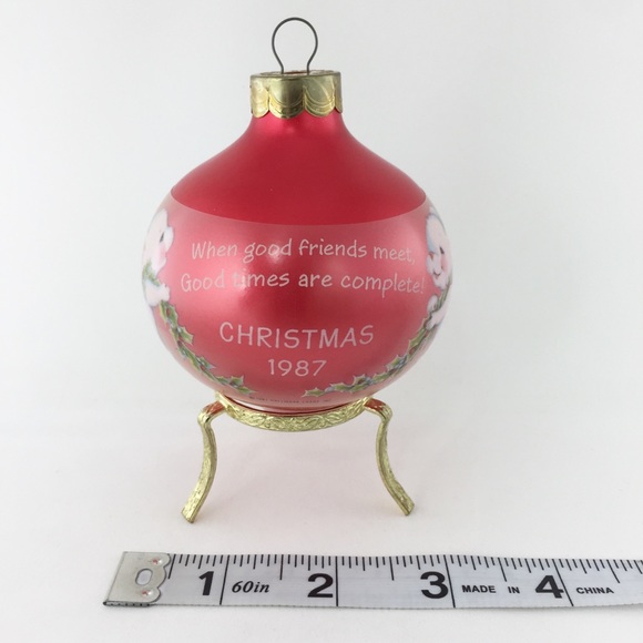 Hallmark 1987 Christmas Ornament QX280-7 - Picture 8 of 12